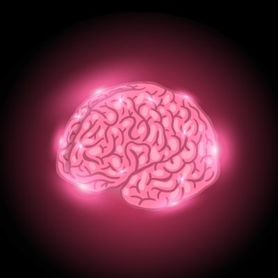 TDAH, Alergias e o Cérebro: Uma Conexão Inflamatória? 1 Uma ilustração que mostre um cérebro com algumas áreas destacadas em vermelho (representando a inflamação) e, ao lado, símbolos que representem alergias (como pólen, ácaros, alimentos). A imagem deve transmitir a ideia de que as alergias podem estar relacionadas com inflamação no cérebro.