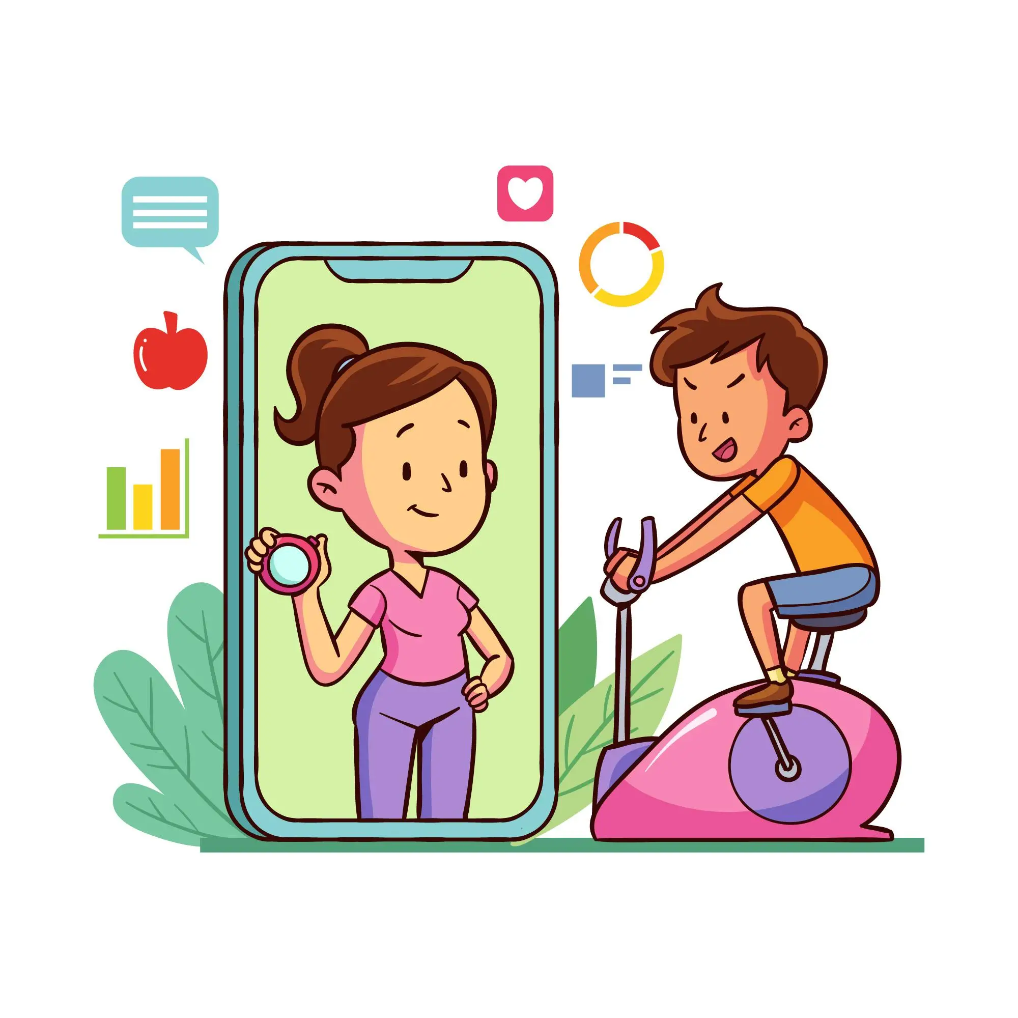 TDAH e Dependência Digital: O Que Você Precisa Saber 3 Uma ilustração que mostre uma pessoa tentando equilibrar diferentes aspectos da vida (estudo, trabalho, família, amigos, lazer) com o uso de tecnologias (celular, videogame, internet). A imagem deve transmitir a ideia de que é preciso encontrar um equilíbrio saudável.