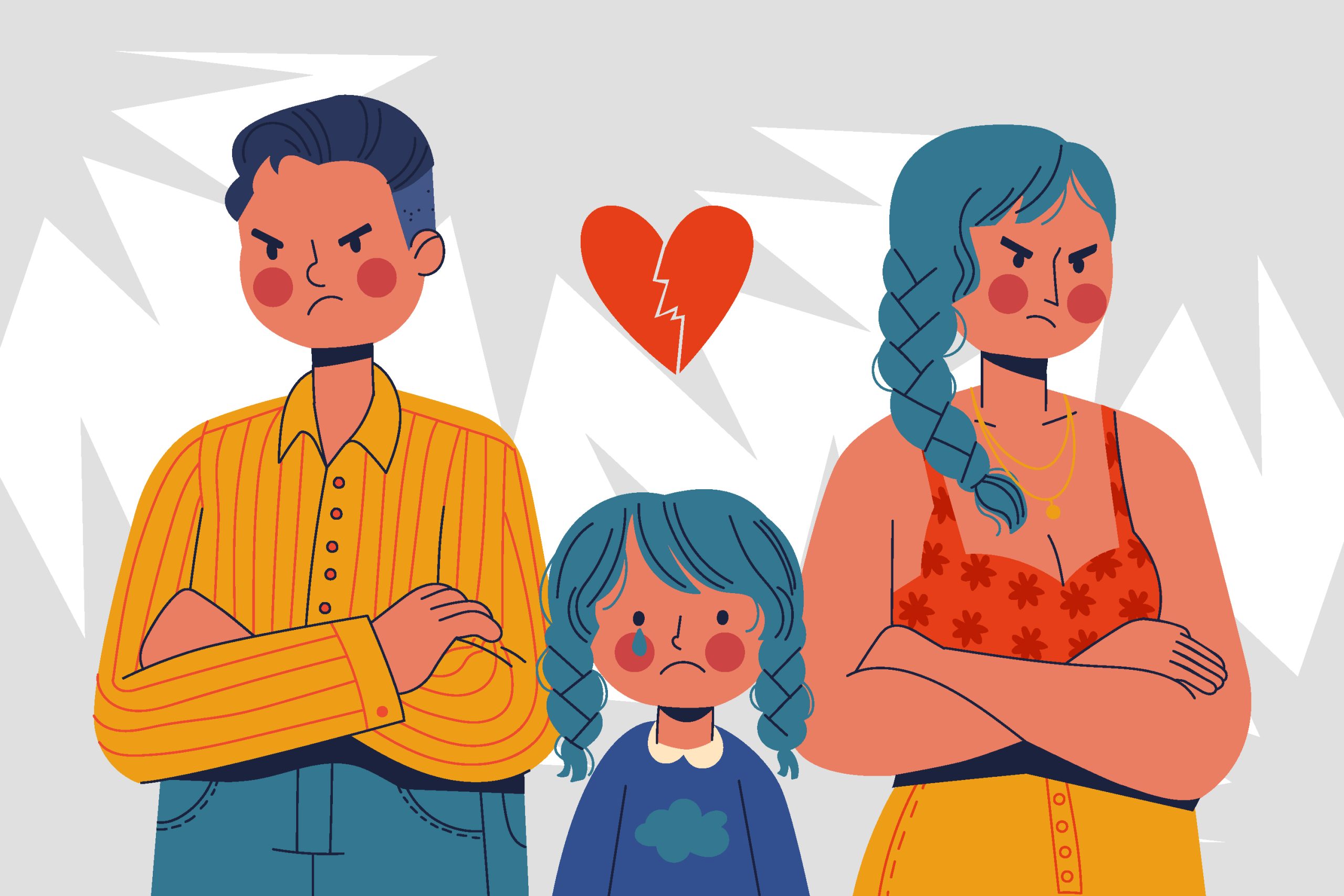 TDAH e Relacionamentos: Como Lidar com os Desafios Diários? 2 Uma ilustração que mostre um casal discutindo, com "balões de pensamento" que representem a impulsividade, a desregulação emocional e as dificuldades de comunicação, mostrando como esses fatores podem contribuir para o conflito.