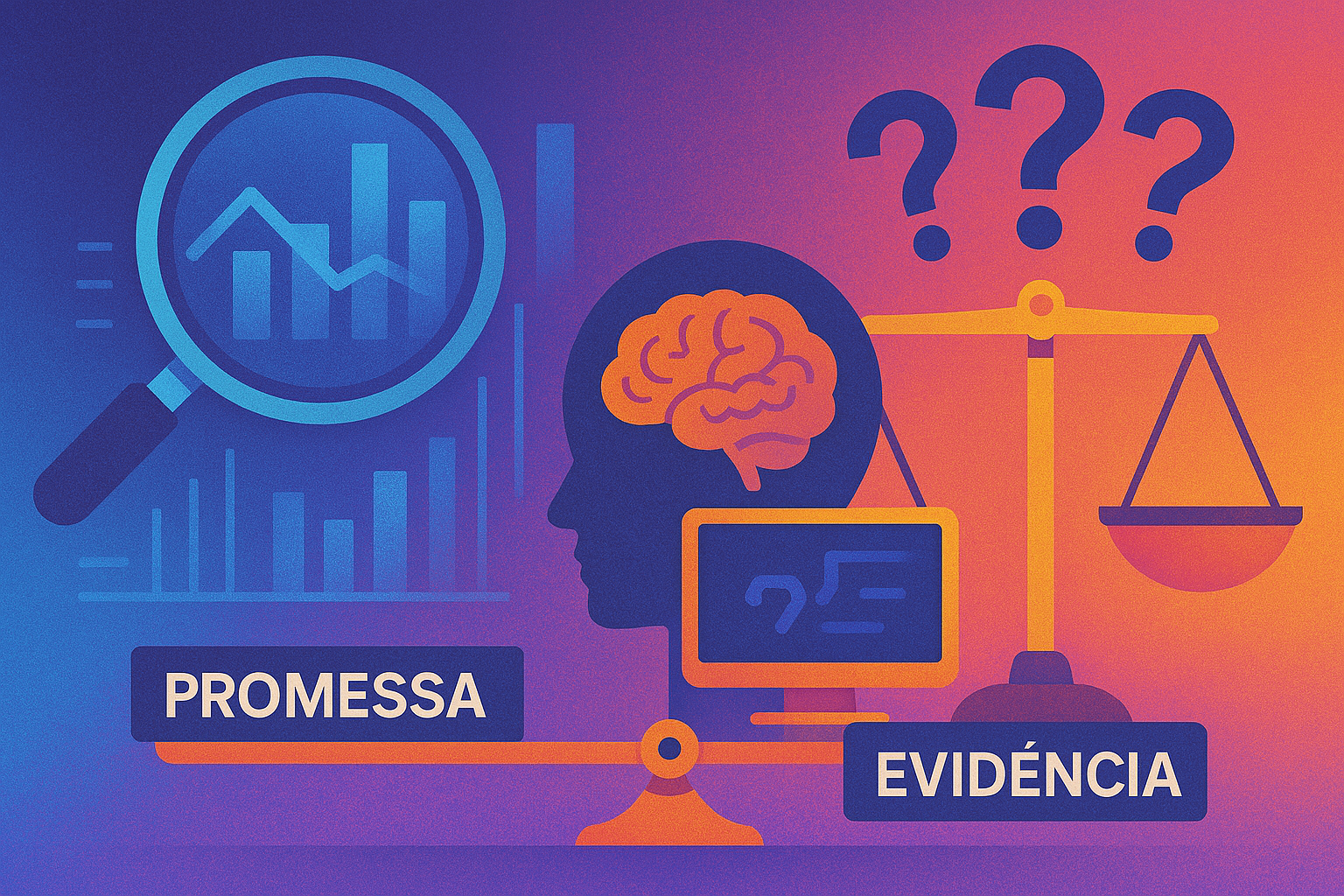 Treinamento Cognitivo Computadorizado no TDAH Funciona? 1 Peças de quebra-cabeça que não se encaixam perfeitamente, representando a complexidade do TDAH e a dificuldade de uma única intervenção ser suficiente.