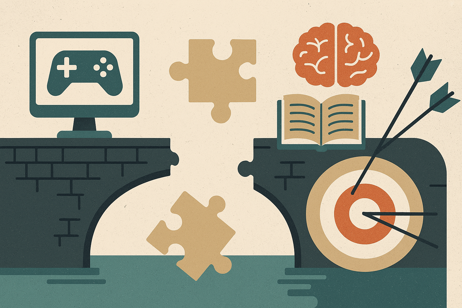 Treinamento Cognitivo Computadorizado no TDAH Funciona? 2 Ícones representando os tratamentos de primeira linha (medicação, terapia, suporte parental/escolar) de forma mais proeminente.